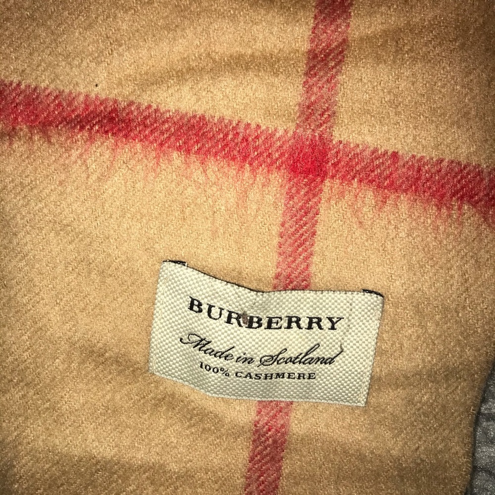 Authentic Burberry cashmere scarf